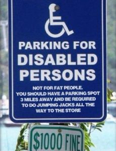 Disabled Signs