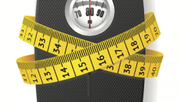 Bathroom Scale with Measuring Tape