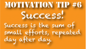 Motivation tip: Success