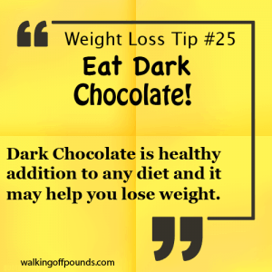 Weight Loss Tip - Eat Chocolate