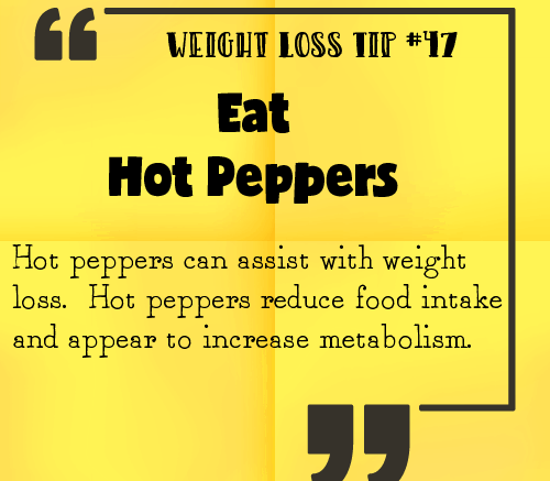 Weight Loss Tip 47 - Eat Hot Peppers