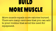 Weight Loss Tip 55 - Build More Muscle