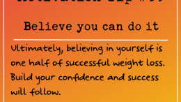 Motivation Tip 39 - Believe you can do it