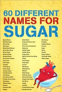 60 Different Names for Sugar