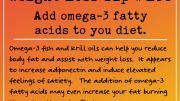 Weight Loss Tip 200 - Add omega-3 fatty acids