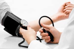 Measuring Blood pressure with Cuff