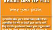 Weight Loss Tip 145 - Swap your pasta