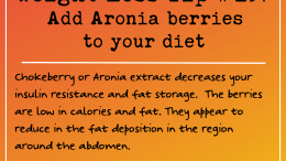 Weight Loss Tip 197 - Add Aronia berries