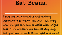 Weight loss tip: Eat Beans